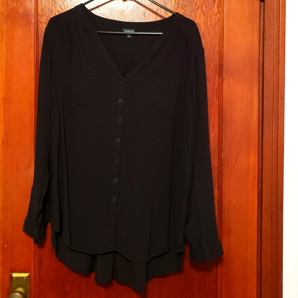 Torrid Challis Button Down
